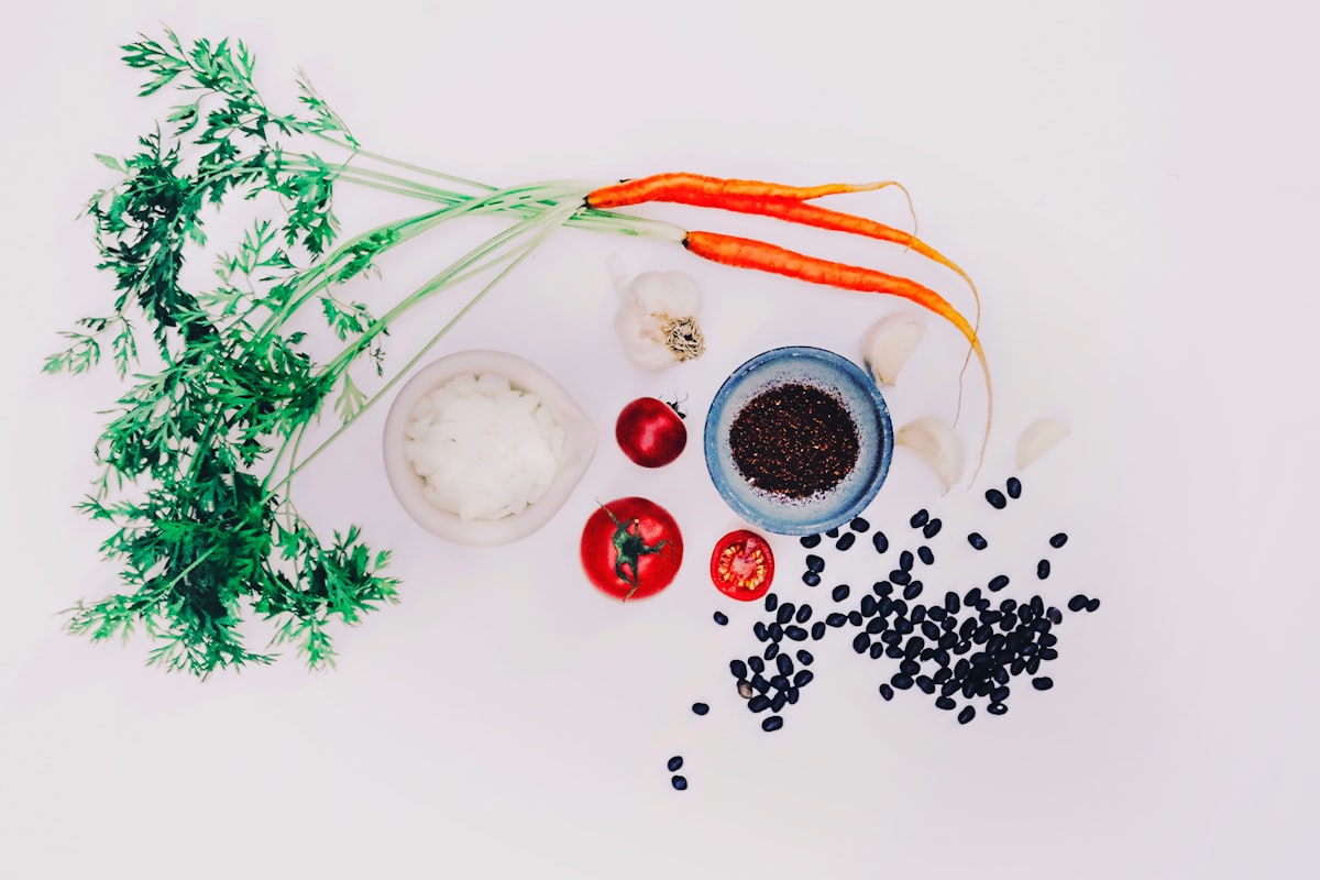 Raw Vegetable Salad with Sprouted Seeds